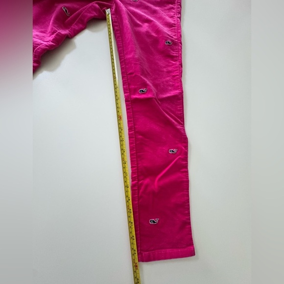 Vineyard Vines Girls Pink Velvet Jeans - Picture 9 of 9
